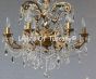 Versailles style candelabra chandelier 