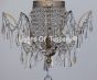 15855-3 Antique European Style Crystal Candelabra Chandelier