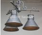1519-3 Rustic Barn/Farmhouse Style Iron Chandelier