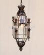 3053-1 Moorish Style Iron Indoor Hanging copper Lantern