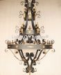 3161-18 Meditterenean Tuscan Iron Chandelier