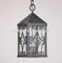 2144-3 Tuscan/Mediterranean Style Outdoor Iron Hanging Light
