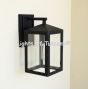 heavy duty iron lighting, commercial grade iron lighting, modern outdoor lighting, outdoor wall light, contemporary outdoor light, urban style outdoor light, transitional outdoor light, farmhouse style outdoor light, LED light, minimalist lighting, square