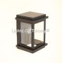 7871-1 Contemporary Outdoor Iron Wall Pocket Light
