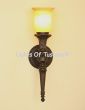 5358-1 Vintage Style Wrought Cast Brass Wall Sconce