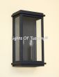 7870-2 Contemporary Outdoor Iron Wall Pocket Light