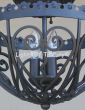 Spanish Style Iron ceiling flush mount light.