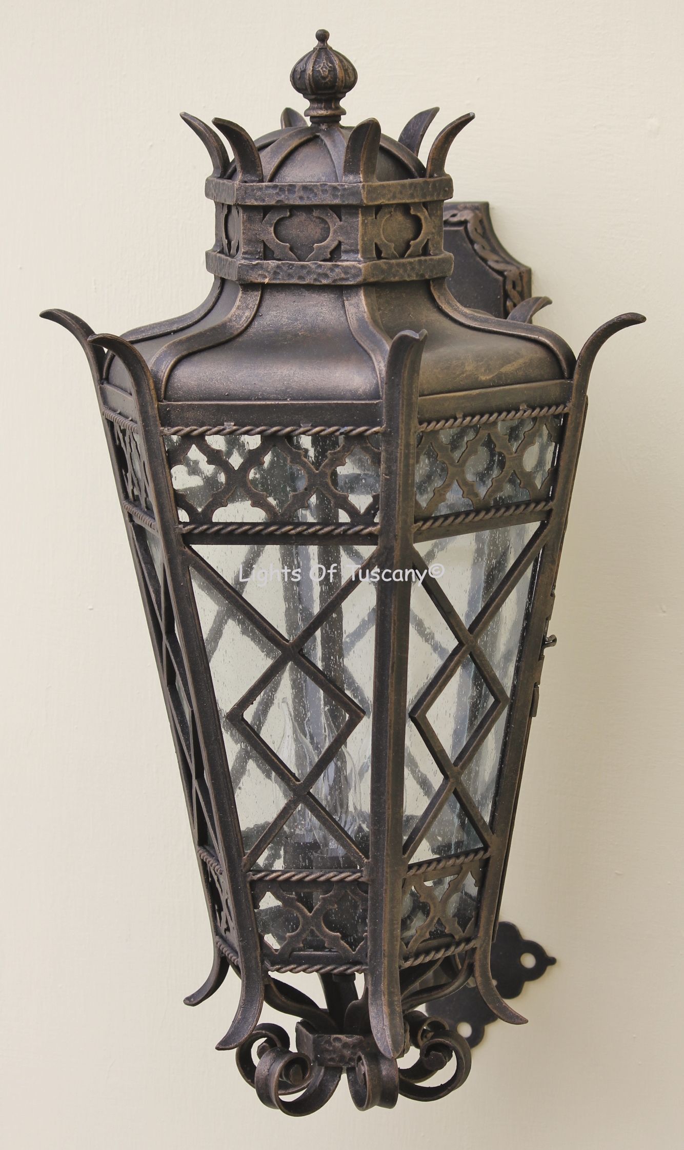 Lights of Tuscany 7181-3 Tuscan - Mediterranean Style Outdoor Wall Light