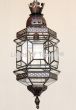 3050-1 Moorish Style Iron Indoor copper Lantern