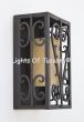 7100-1 Spanish Mediterranean Style Iron Wall Light