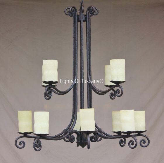 Spanish Revival Chandelier 