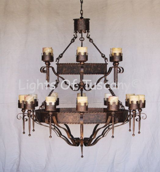 Gothic Chandelier, Medieval Chandelier, Castle Chandelier, Extra Large Chandelier, Old World Chandelier, Iron Chandelier, Great room chandelier, Vintage Chandelier