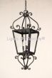 2022-4 Wrought Iron Italian Tuscan Style Hanging Lantern