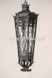 2034-3 Wrought Iron Italian Tuscan Style Hanging Lantern 