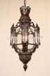3059-1 Moroccan - Moorish Style Hanging Indoor copper Lantern