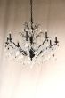 3415-8 Tuscan Style Iron Crystal Chandelier 