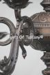 4232-12  Cast Brass Spanish Chandelier