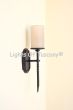 5129-1GLS Spanish Contemporary Indoor Iron Wall Sconce