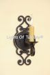 5167-1 Spanish Revival Style Iron Wall Sconce Light