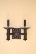 5287-2 Mediterranean Iron Wall Sconce