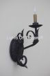 5370-1 Tuscan Wrought Iron Wall Sconce