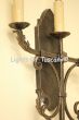 5386-3 Tuscan Wrought Iron Wall Sconce