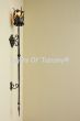 5445-1 Gothic/Medieval Castle Style Iron Wall Torch