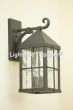 7004-3 Spanish-Contemporary Wrought Iron Outdoor Lighting Fixture 