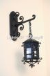 7019-1CH  Santa Barbara Colonial Wrought Iron Outdoor Light Hanging by Chain