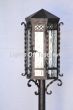 7026-1P Spanish Colonial Style Pole Post Light Lantern