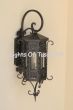 7027-1 Wrought Iron Outdoor Wall Light