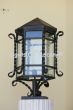 7031-3P Spanish Santa Barbara / Colonial Style XL Outdoor Column Post Light