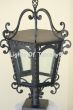 7033-1P Spanish Style column post light