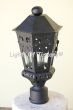 7044-1P Spanish style small column post light