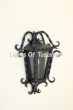 7044-1SM Spanish Mediterranean Outdoor Iron Pocket Light