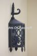 7073-1 Spanish Revival Iron Outdoor Pocket Wall Light