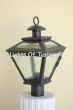 7123-1P Tuscan Mediterranean column post lantern