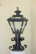 7124-1 Spanish Style Mediterranean outdoor column post lantern light