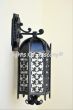 7141-1 Moorish-Gothic Revival Style Outdoor Iron Wall Lantern