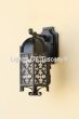 7142-1 Wrought Iron Outdoor Wall Light