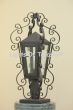 7167-1P Spanish revival outdoor column post lantern light