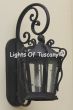 7211-3 Spanish Hacienda Style Outdoor Iron Wall Light
