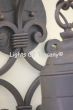 7320-1 Tuscan Style Farm House Wrought Iron Bell Light