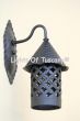 7325-1 Rustic Gothic Style Iron Outdoor Wall Lantern