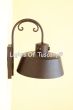 7346-1 Rustic Outdoor Iron Wall Light