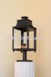 7357-1P Mediterranean Traditional Outdoor Iron Post Light