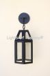 7464-1 Contemporary Rustic Mediterranean Iron Outdoor Wall Lantern