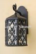 7480-1 Spanish Mediterranean Style Outdoor Iron Wall Lantern
