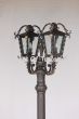 7615-6 Mediterranean /Tuscan Style Iron Standing Post Light