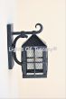 7617-1 Contemporary Spanish Style Wall Lantern with Mesh